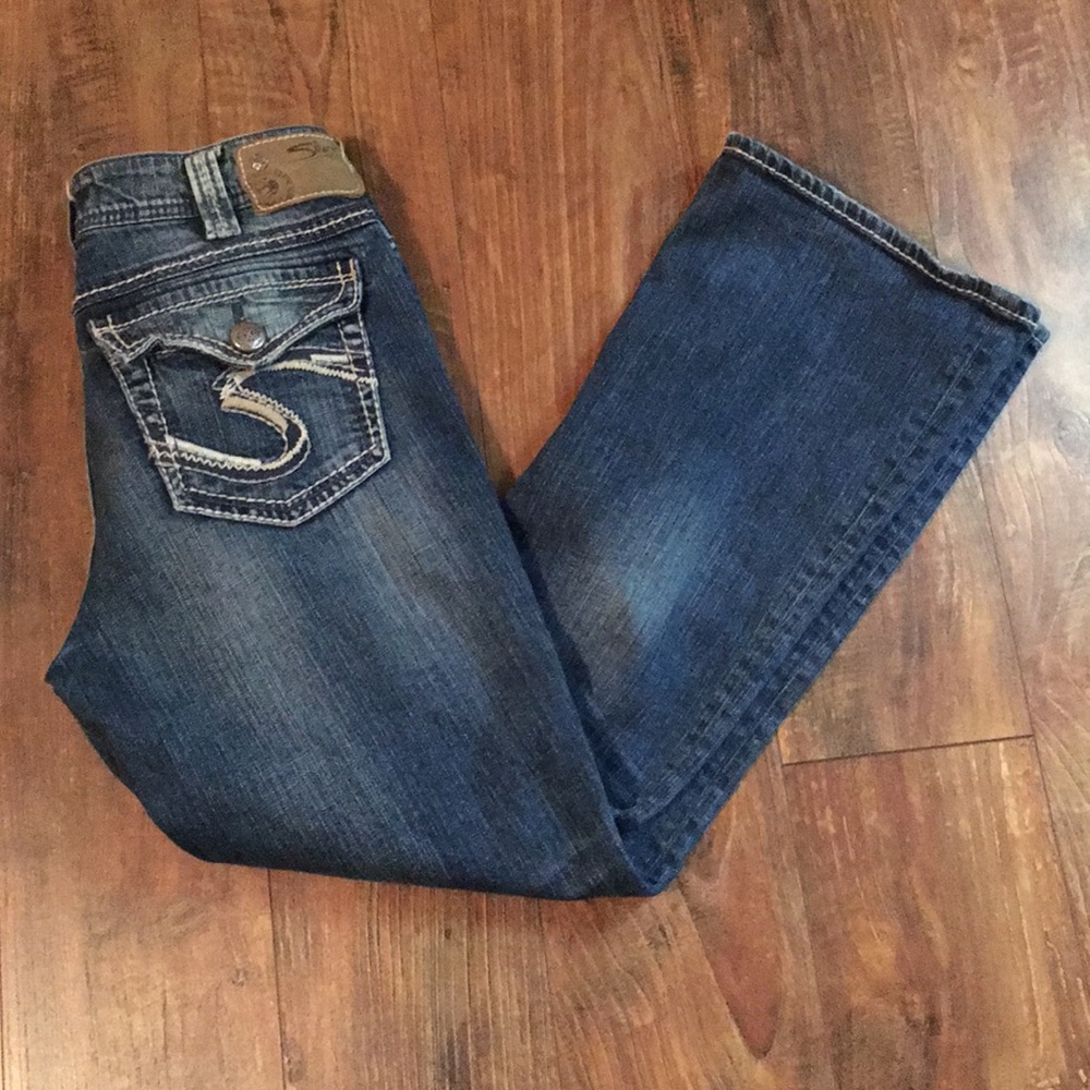 Silver brand jeans.